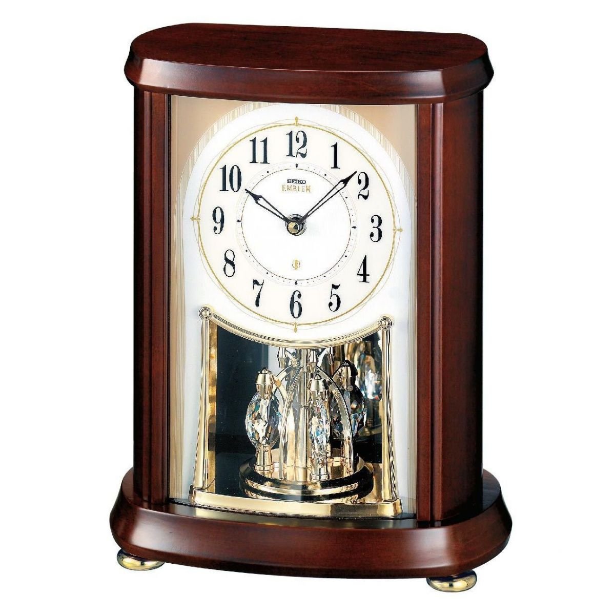 SEIKO EMBLEM 置時計 （希少な八角形） Buy Seiko Emblem Clocks AHW566BN Online at Low Prices in India